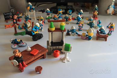 Puffi da collezione diversi soggetti e annate entr