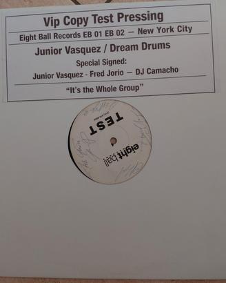Raro Vip Test Pressing  New York City Junior Vasq