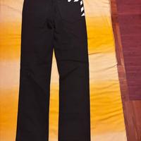 Pantaloni Off-White neri uomo originali taglia 30