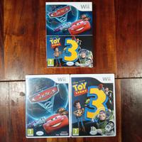 Cars 2 Wii + Toy story 3 wii