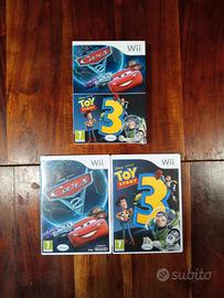 Cars 2 Wii + Toy story 3 wii