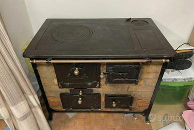 Cucina economica con pietre refrattarie