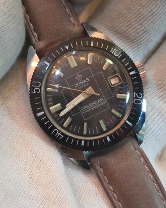 Orologio vintage skin diver Jonas