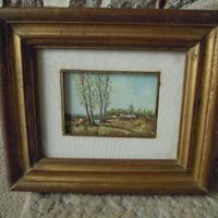 Quadro ad olio firmato Franco Girelli