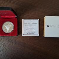 1 DOLLARO ARGENTO CANADESE 1982