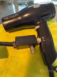 Asciugacapelli phon Revlon con spina polarizzata