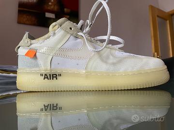Off White Nike Air Force 1 Low "The Ten"