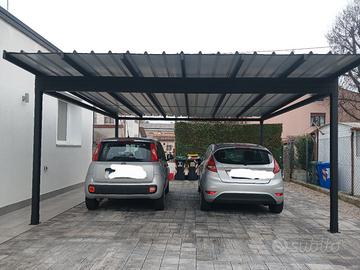 pergolato 5x6 mt in ferro