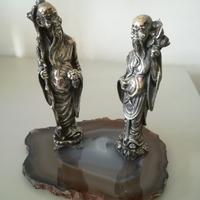 Statuette cinesi in argento