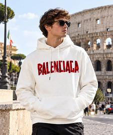Felpa Balenciaga con cappuccio