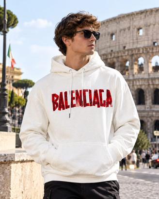Felpa Balenciaga con cappuccio