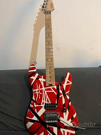 Evh Striped Red Frankenstat pickup