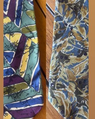 2 cravatte Trussardi e Cacharel
