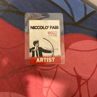 Pass tour Niccolo’ Fabi 2013