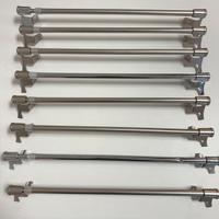 Kit bastoni per tendina a vetro estensibile