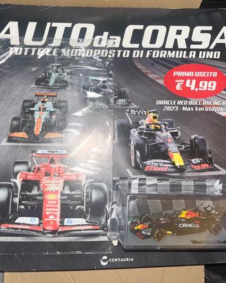 Modellino in teca 1/43 Red Bull 2023 Max Verstappe