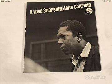 JOHN COLTRANE LP A LOVE SUPREME US 1968