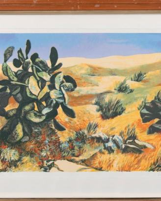 Renato guttuso litografia quadro