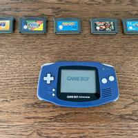 Game Boy Advance + 6 cartucce