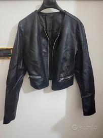 Giubbino corto in similpelle M