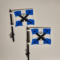 LEGO Pirates - bandiere soldati imperiali 10320 X2