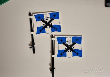 LEGO Pirates - bandiere soldati imperiali 10320 X2
