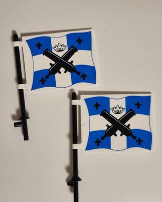 LEGO Pirates - bandiere soldati imperiali 10320 X2