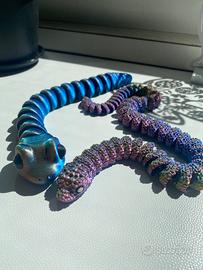 Serpente flessibile multicolore