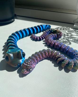 Serpente flessibile multicolore