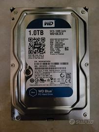Hard Disk 3,5" SATA Western Digital WD10EZEX 1 TB