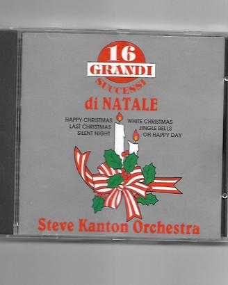 CD “16 grandi successi di Natale” di Steve Kanton
