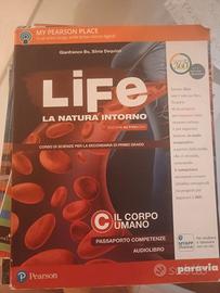 libri di scienze scuole medie Life serie completa