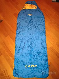 Sacco a pelo Camp Sherpa Mix 4°C piuma trekking 