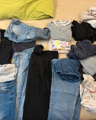 Pacco abbigliamento premaman