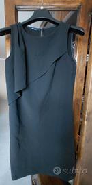Vestito smanicato tubino nero tg.2°