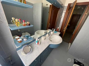 Mobile bagno completo in legno marino
