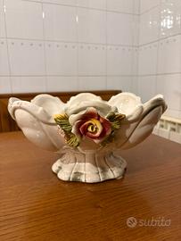 Centrotavola in ceramica decorata