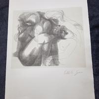 Emilio Greco Litografia Originale.