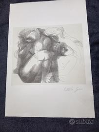 Emilio Greco Litografia Originale.