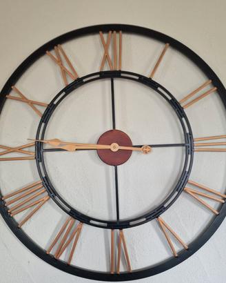 orologio da parete in metallo