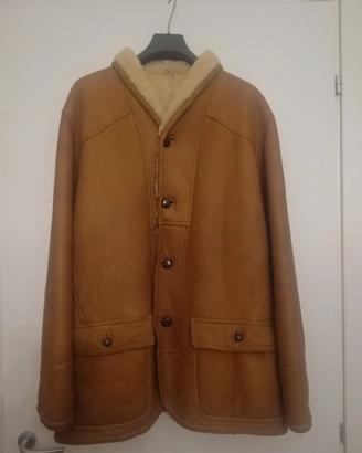 Giacca uomo vintage di vero montone