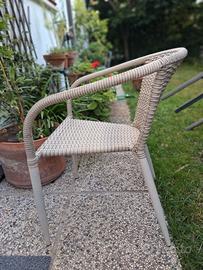 Poltroncine giardino