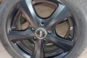 Set 4 Cerchi Lega Neri x Mini e BMW