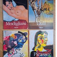 lSet 4 libri I Maestri dell Arte - Espresso 2001