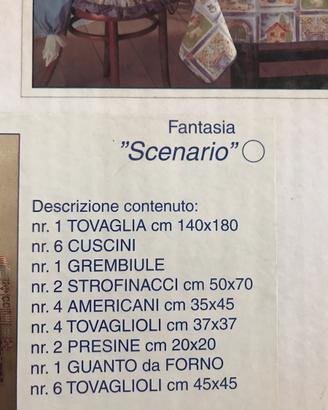 Set biancheria da cucina