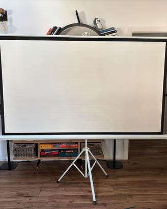 Schermo di videoproiezione 85’’ da terra