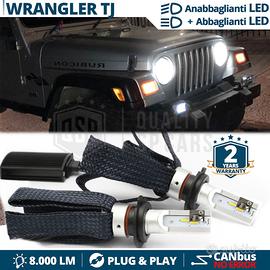 Lampade LED H4 per JEEP WRANGLER TJ CANbus 6500K