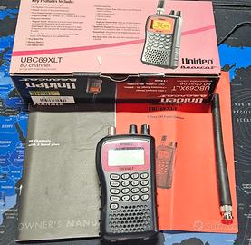 UNIDEN scanner 25-88Mhz, 137-174 Mhz, 406-512 Mhz