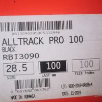 scarponi ROSSIGNOL ALL TRACK PRO 100 NERI TG.28,5