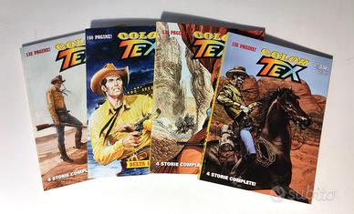 COLOR TEX - lotto di 4 albi Bonelli